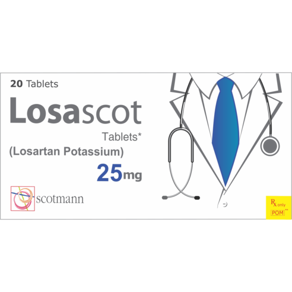 Losascot 25Mg Tablet