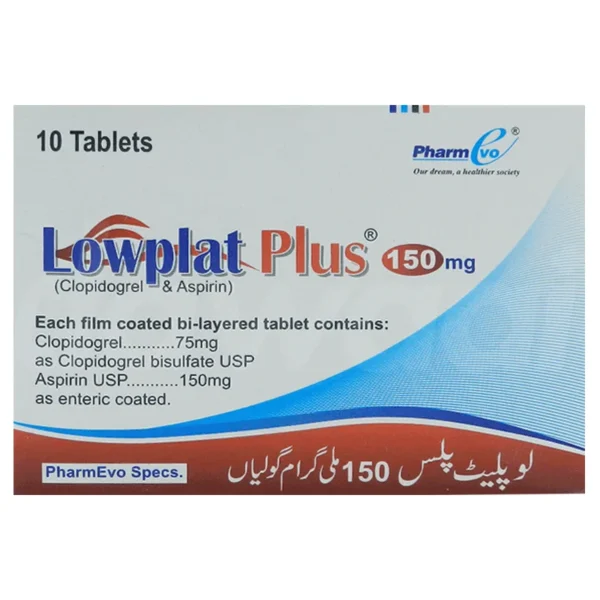 Lowplat Plus Tablets 75/150Mg