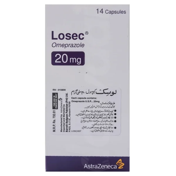 Losec Capsules 20Mg