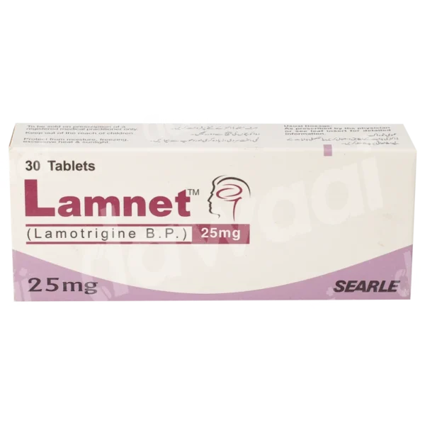 Lamnet Tablets 25Mg