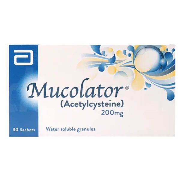 Mucolator Granules Sachets 200Mg