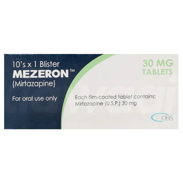 Mezeron Tablets 30Mg