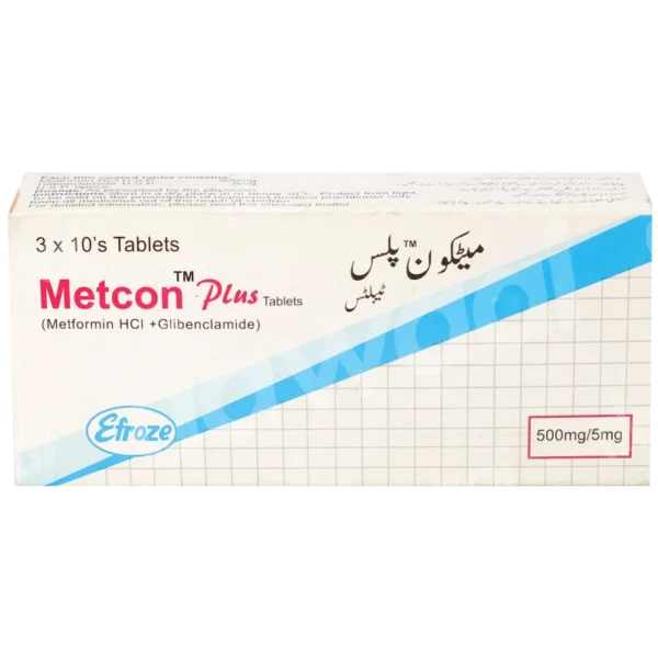 Metcon Plus 5Mg/500Mg