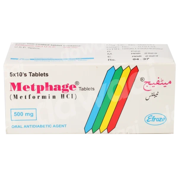 Metphage 500Mg Tablet