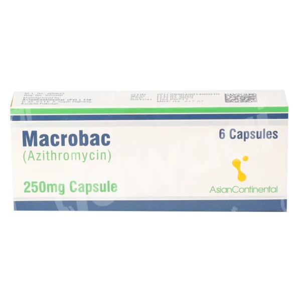 Macrobac Capsules 250Mg