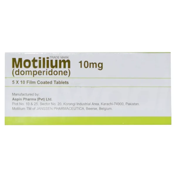 Motilium Tablets 10Mg