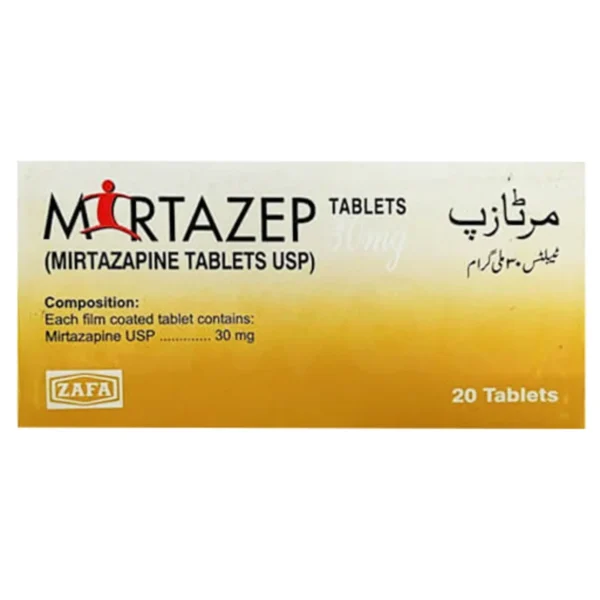 Mirtazep Tablets 30Mg