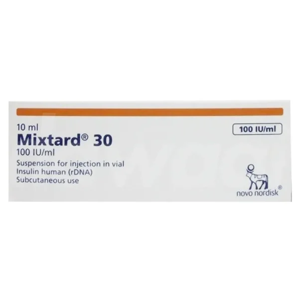 Mixtard 30 Hm Injection 100Iu/Ml 10Ml