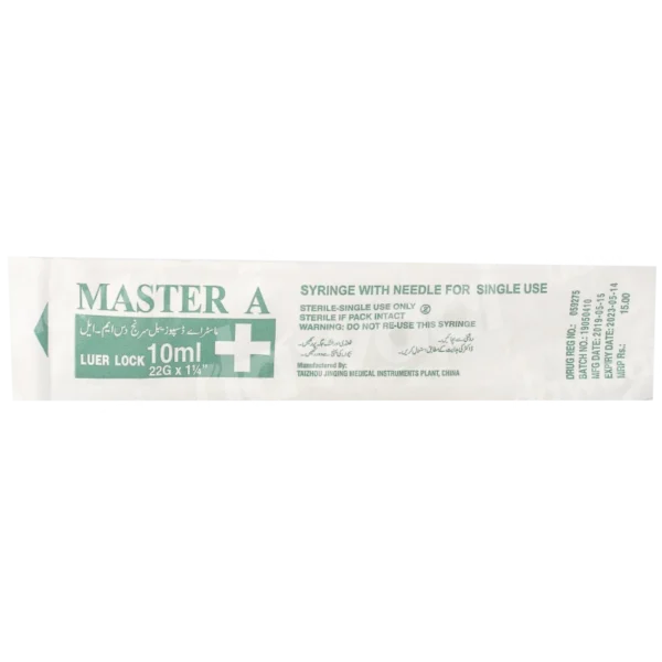 Master A + 10CC Syringe 10Ml