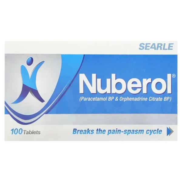 Nuberol Tablets 450Mg/35Mg