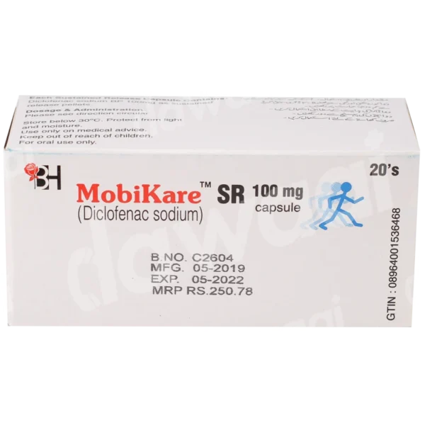 Mobikare Sr Capsules 100Mg