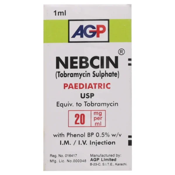 Nebcin Paediatric Im/Iv Injection 20Mg/Ml