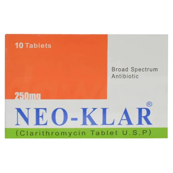 Neo-Klar Tablets 250Mg