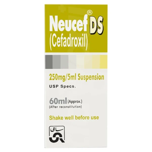 Neucef Ds 60Ml Suspension 250Mg/5M