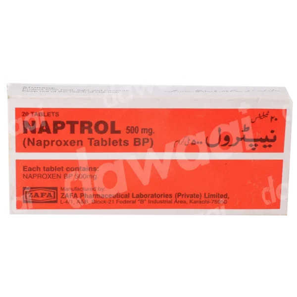 Naptrol 500Mg Tablet