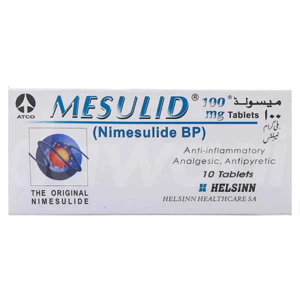 Mesulid Tablets 100Mg