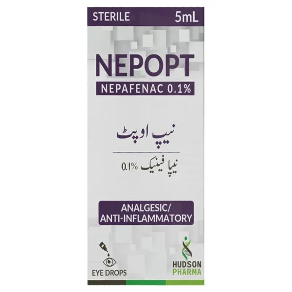 Nepopt Eye Drops 0.1% 5Ml