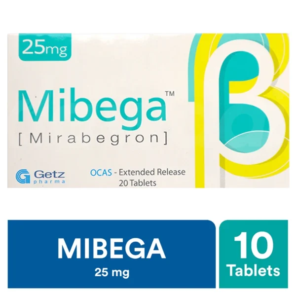 Mibega 25Mg Tablet