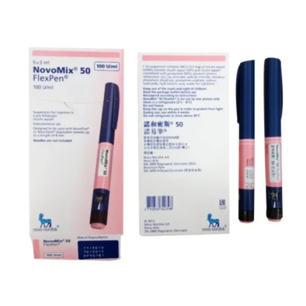 Novomix 50 Prefilled Pen 100Iu/Ml