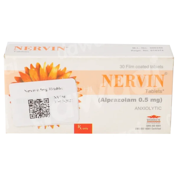 Nervin Tablets 0.5Mg