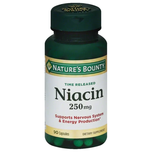 Nature's Bounty Niacin 250Mg Capsule