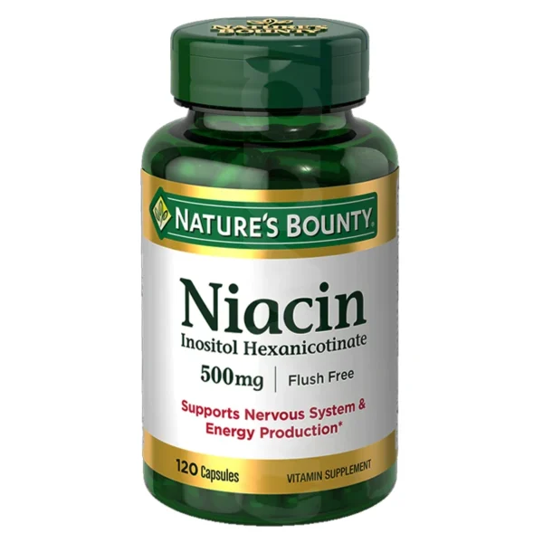 Nature's Bounty Niacin 500Mg Tablet