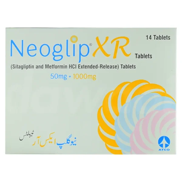 Neoglip Xr Tablets 50Mg/1000Mg