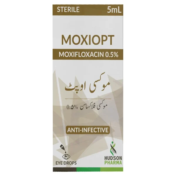 Moxiopt Eye Drops 0.5% 5Ml