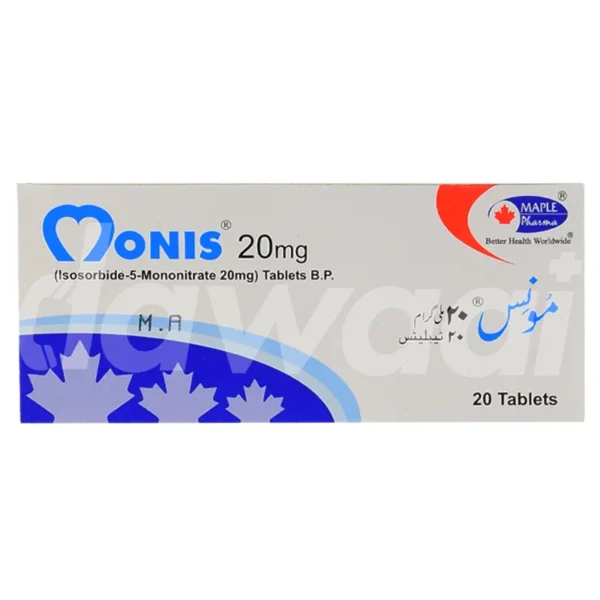 Monis Tablets 20Mg