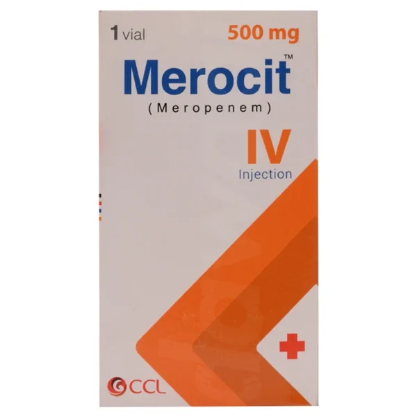 Merocit 500Mg Injection IV 1 Vial