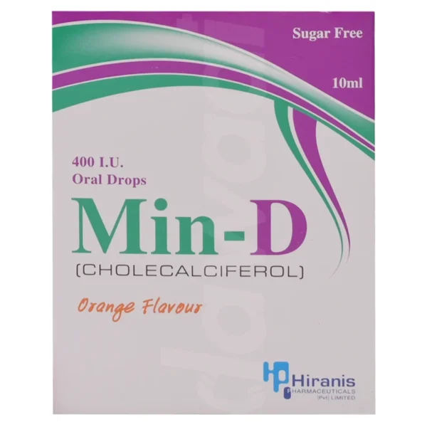 Min-D Sugar Free Oral Drops 4000Iu 10Ml