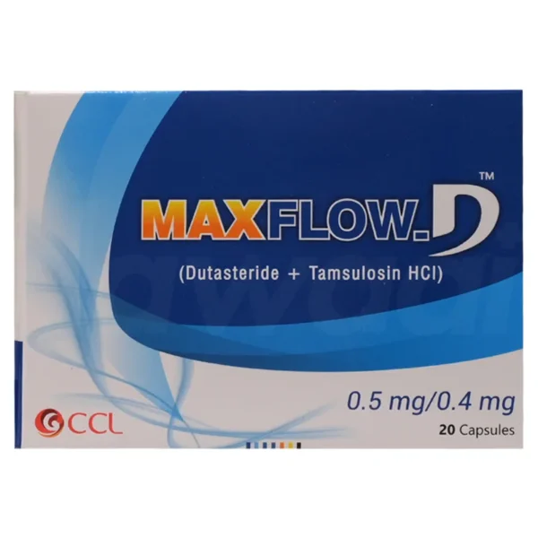 Maxflow-D Capsules 0.5Mg/0.4Mg