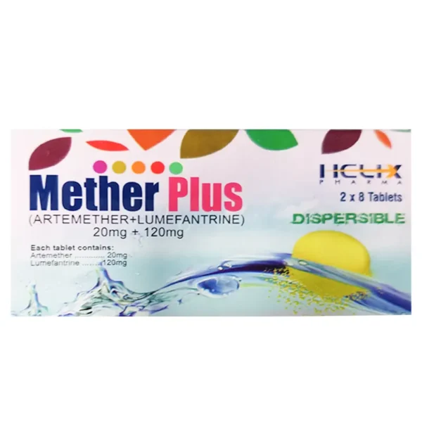 Mether Plus 20Mg/120Mg Tablet Dispersible