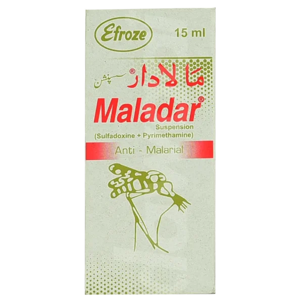 Maladar 500Mg/25Mg Suspension 15Ml