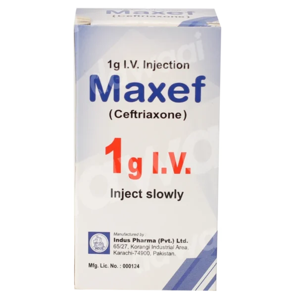 Maxef Iv Injection 1G