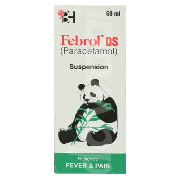 Febrol Ds 60Ml Suspension 250Mg/5Ml