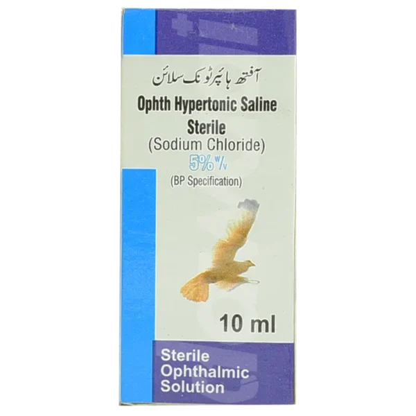 Ophth Hypertonic Saline Eye Drops 5% 10Ml