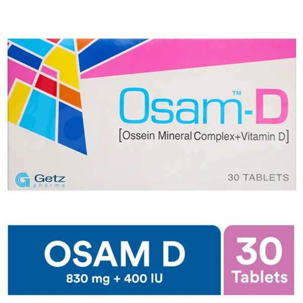 Osam-D Tablets 830Mg/400Iu