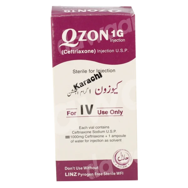 Qzon Injection 1Gm