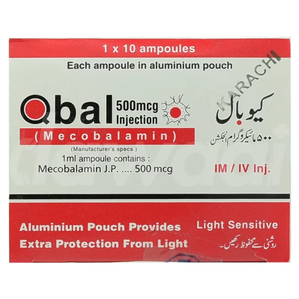 Qbal Im/Iv Injection 500Mcg