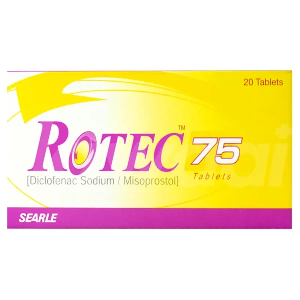 Rotec 75Mg/0.2Mg Tablet