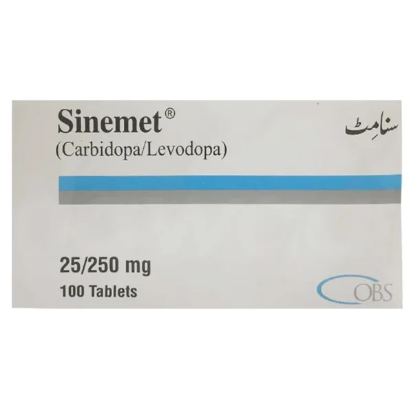 Sinemet Tablets 25Mg/250Mg