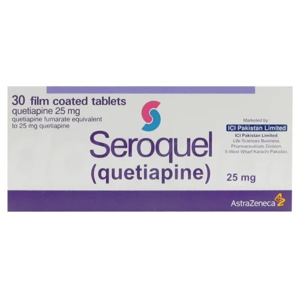 Seroquel Tablets 25Mg