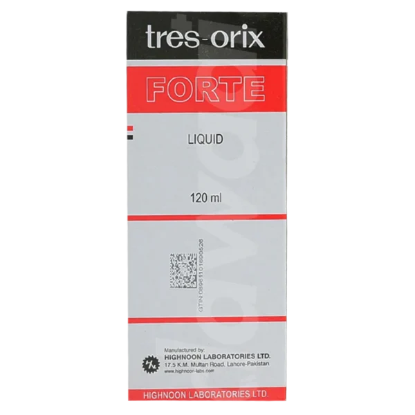 Tres-Orix Forte Syrup 120Ml