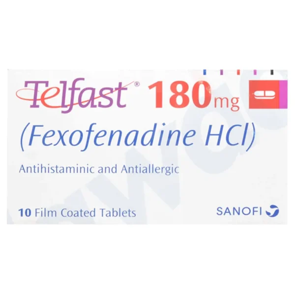 Telfast Tablets 180Mg