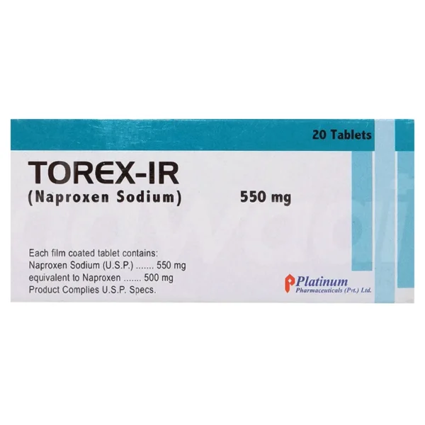 Torex-Ir Tablets 550Mg