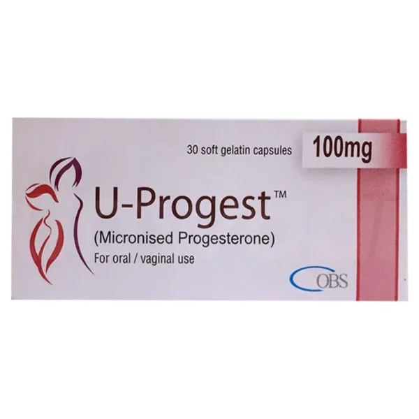 U-Progest Capsules 100Mg