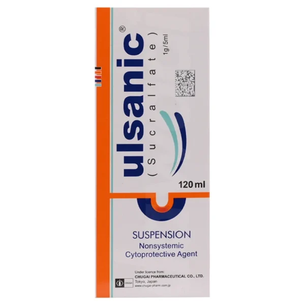 Ulsanic 120Ml Suspension 1G/5Ml