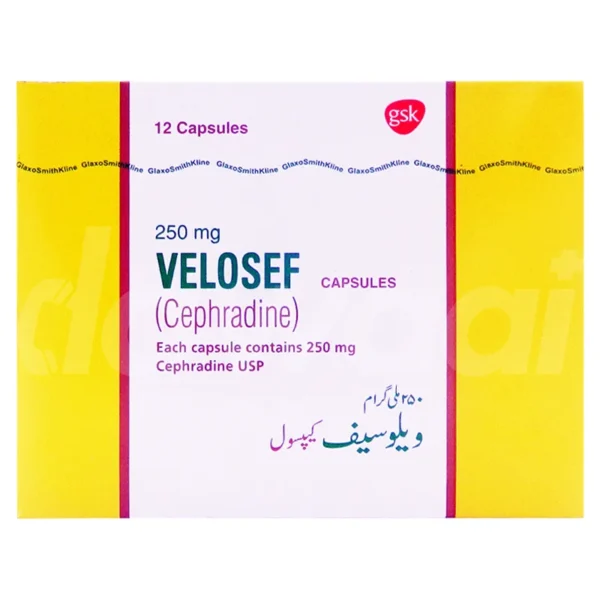 Velosef Capsules 250Mg