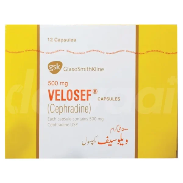 Velosef Capsules 500Mg